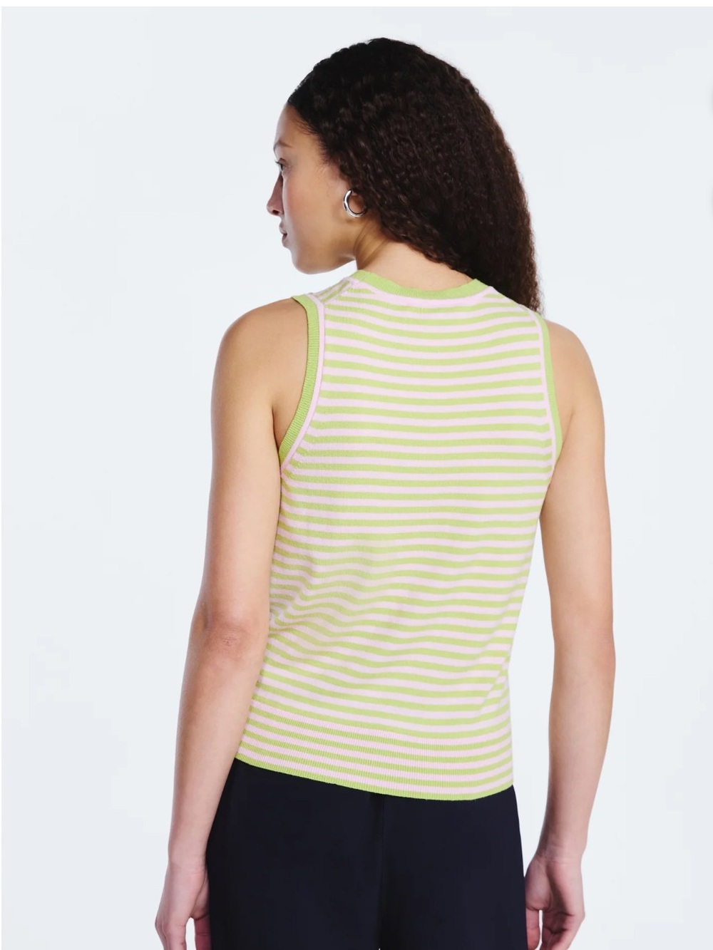 NWT Free Assembly Women's Cozy Yarn Sleeveless Sweater Shell sz S - Picture 9 of 9